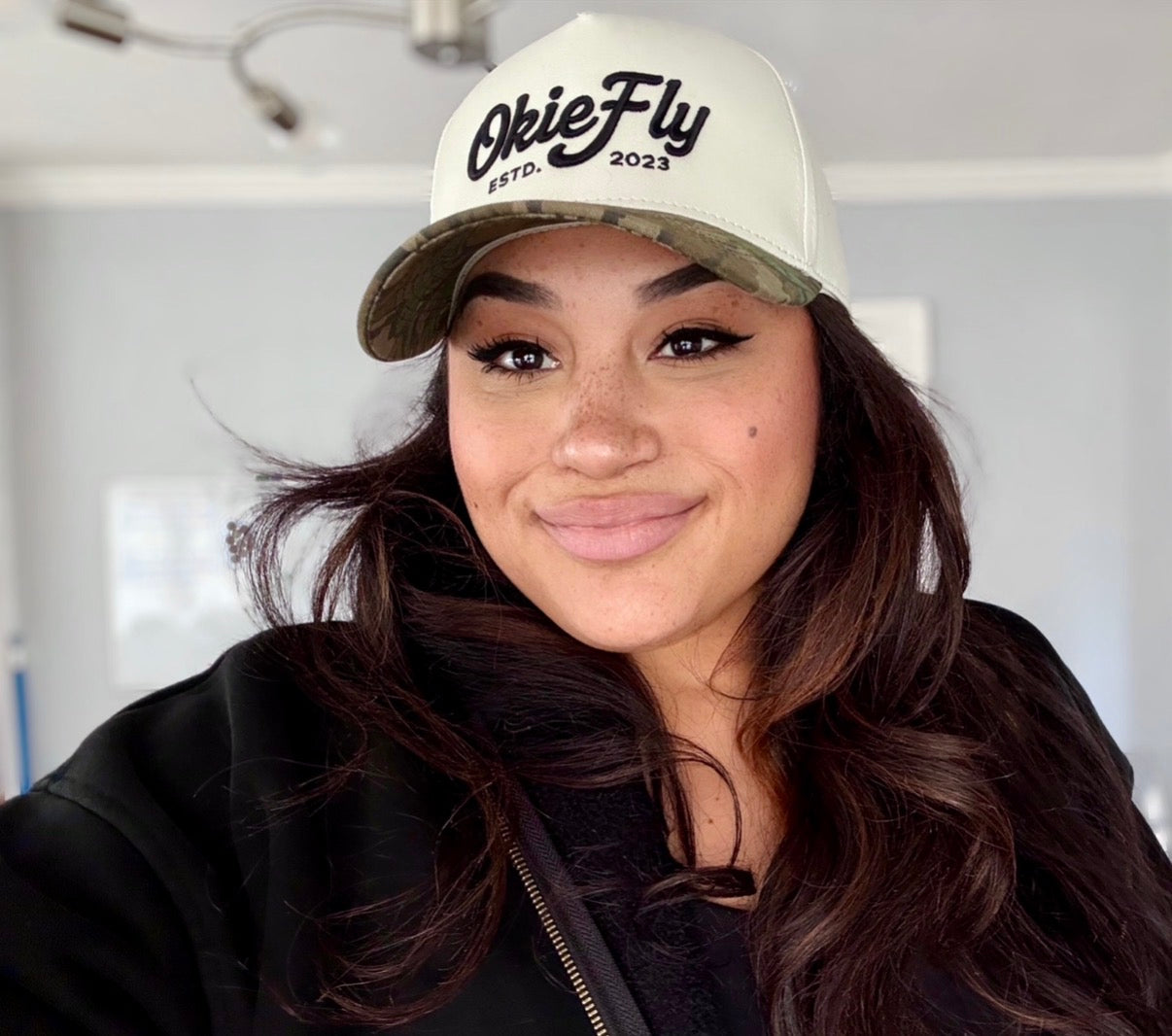 Okie Fly Mossy Oak Greenleaf Hat