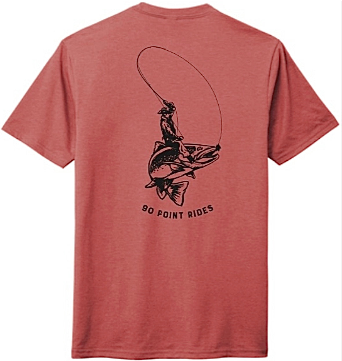 Cowboy Trout Tee - Brush Frost