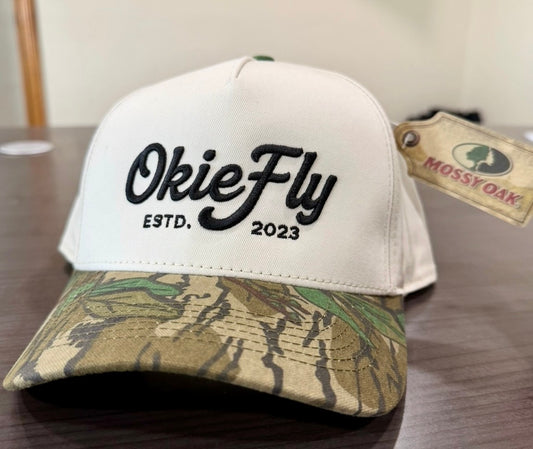 Okie Fly Mossy Oak Greenleaf Hat