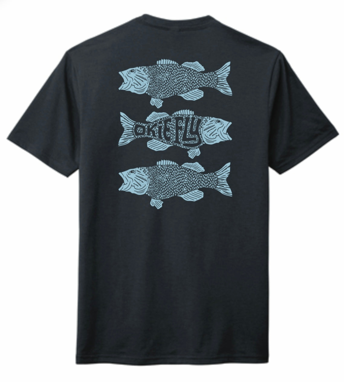 Funky Fish Tee - Navy β Okie Fly