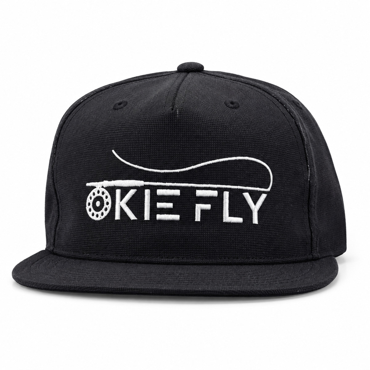 Custom OG Hat - Black & White (FITS BIG)
