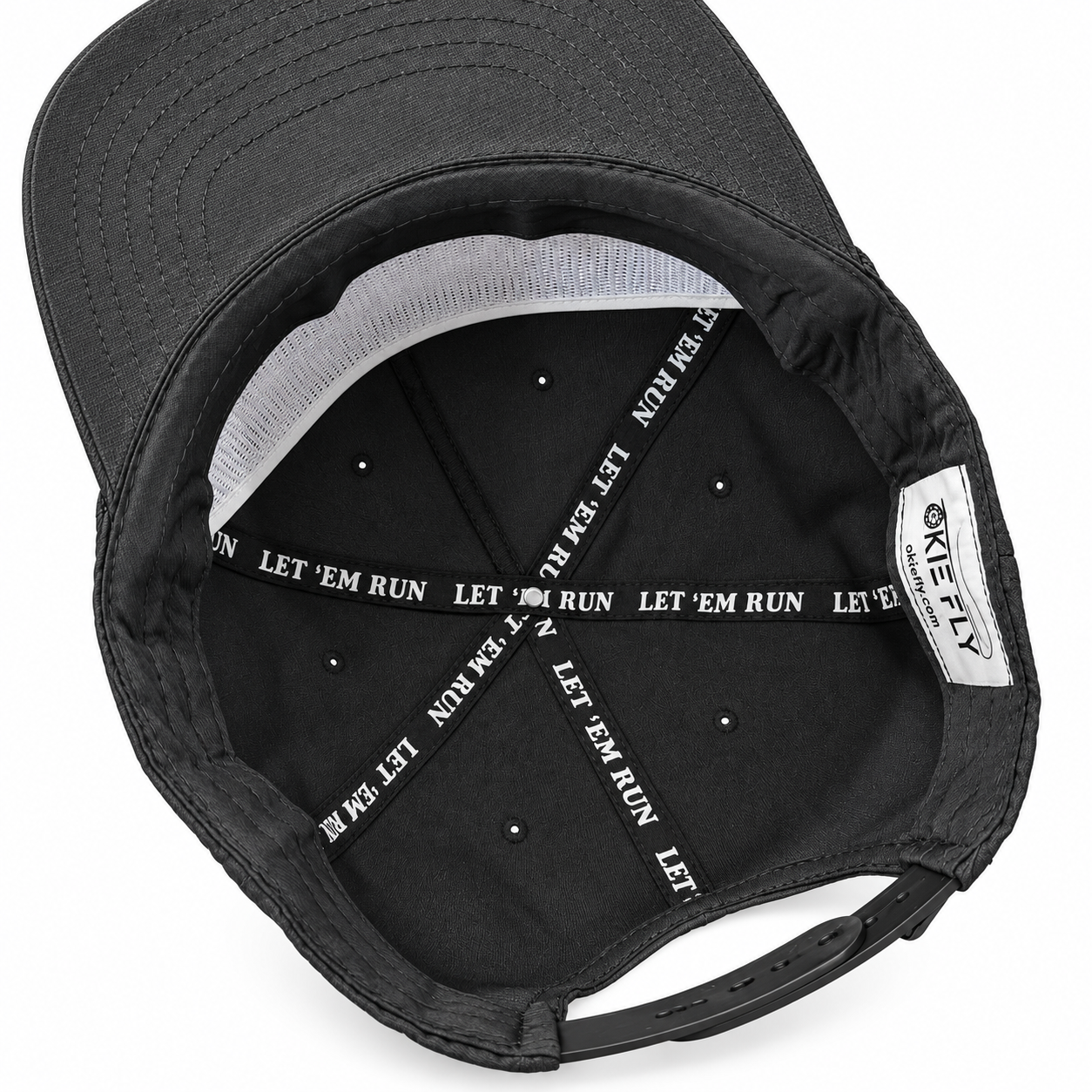 Custom OG Hat - Black & White (FITS BIG)