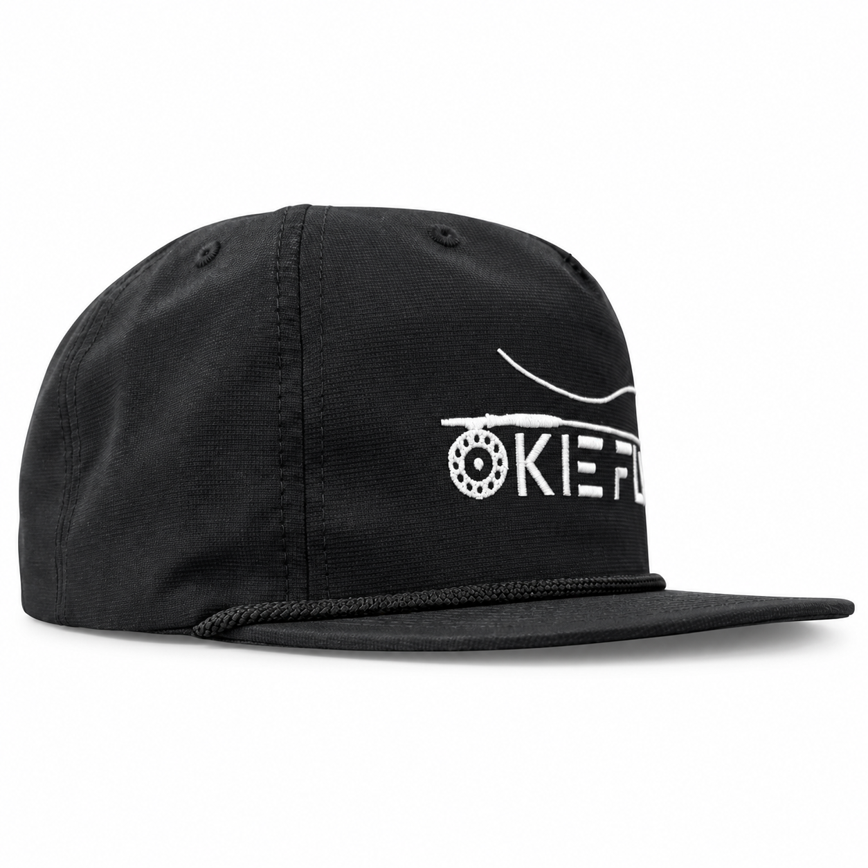 Custom OG Hat - Black & White (FITS BIG)