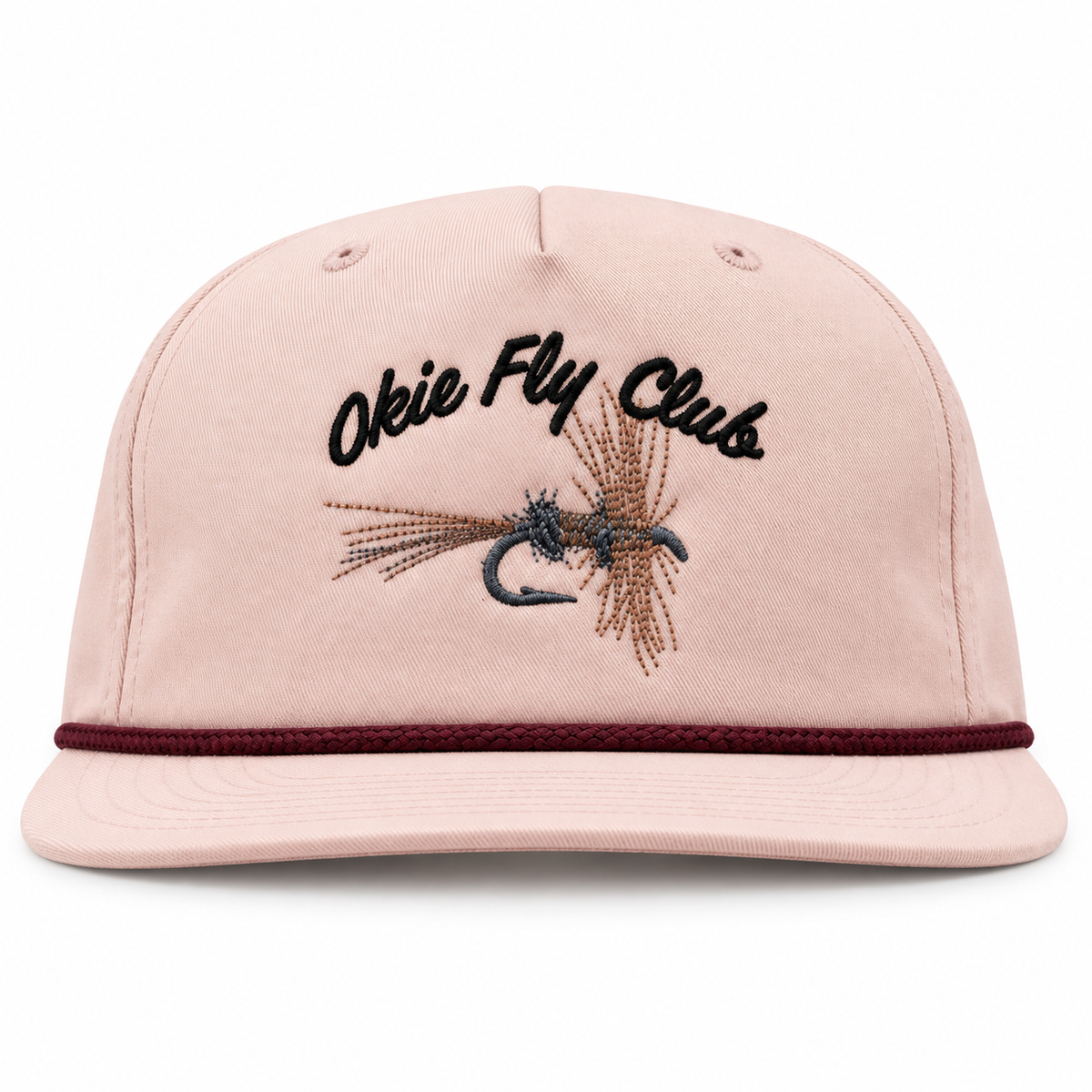Okie Fly Club - Pink Faded Hat