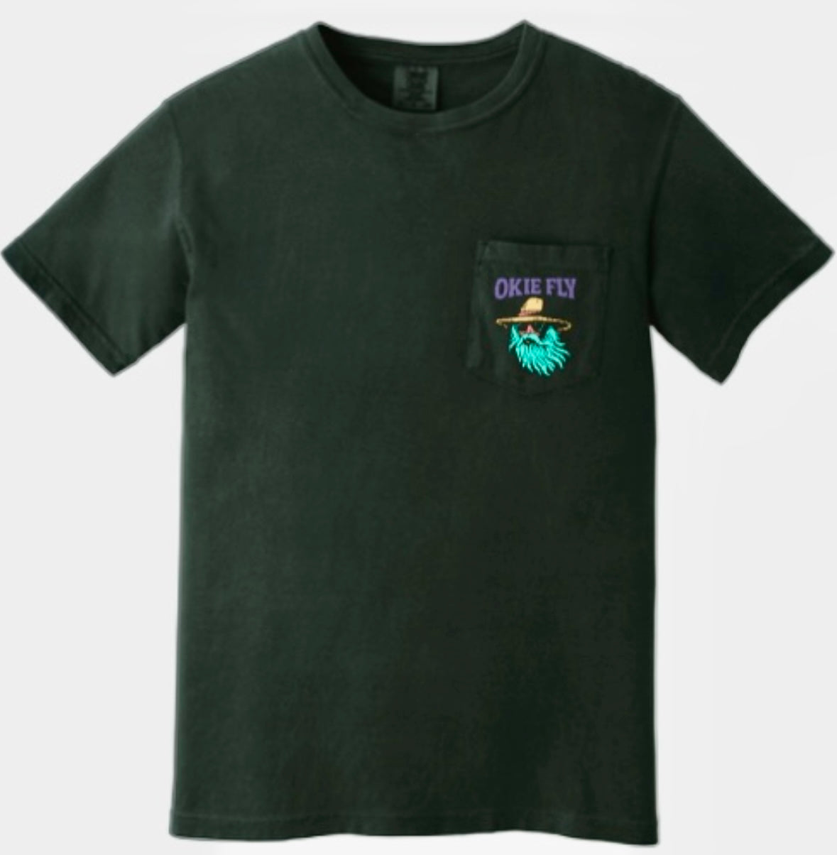 Trippy Wizard Tee - Black