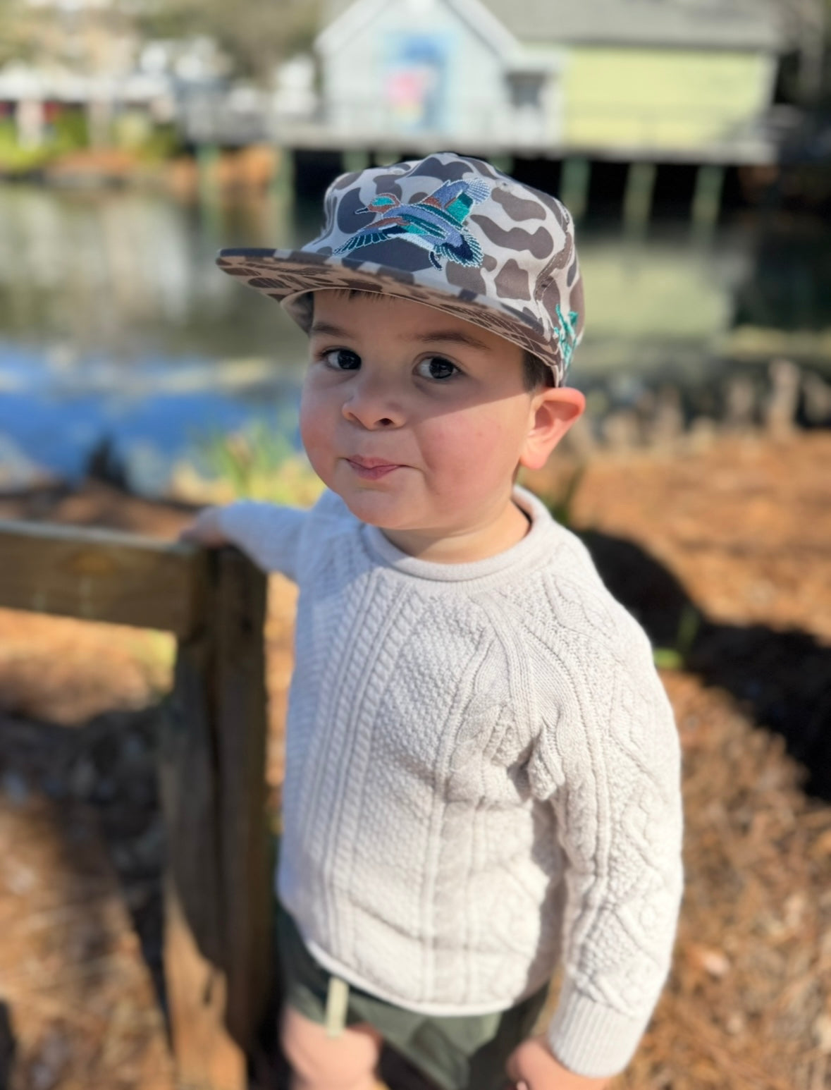 Kids Green-Wing Teal Hat (KIDS ONLY)