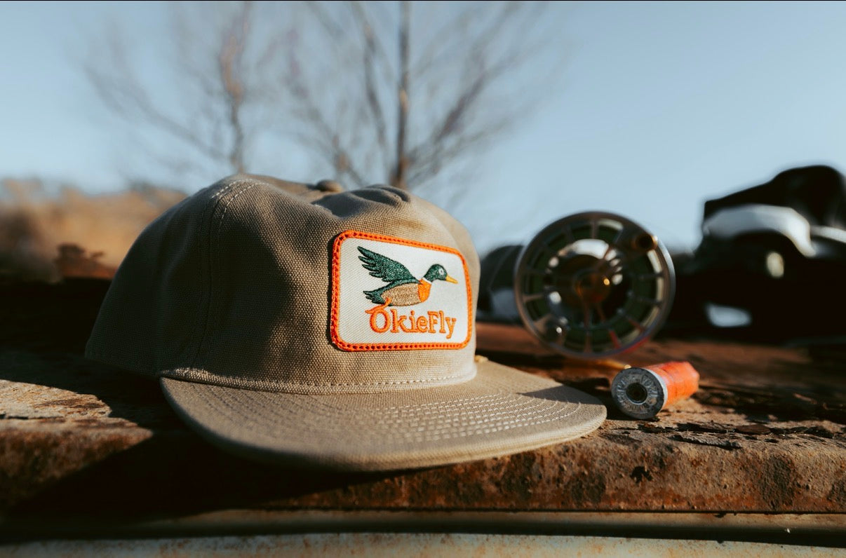 Old School Duck Canvas Hat – Okie Fly