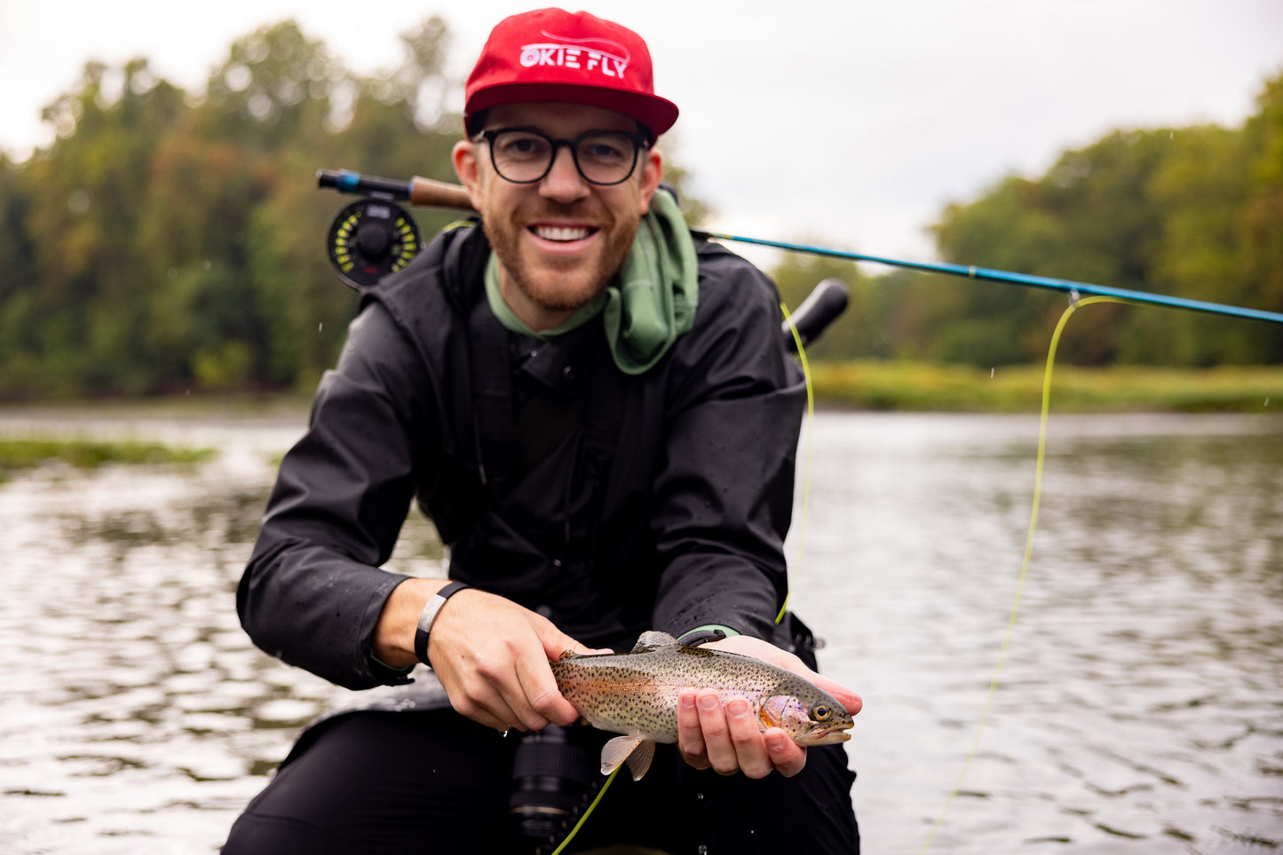 Decky Hat - Red and White